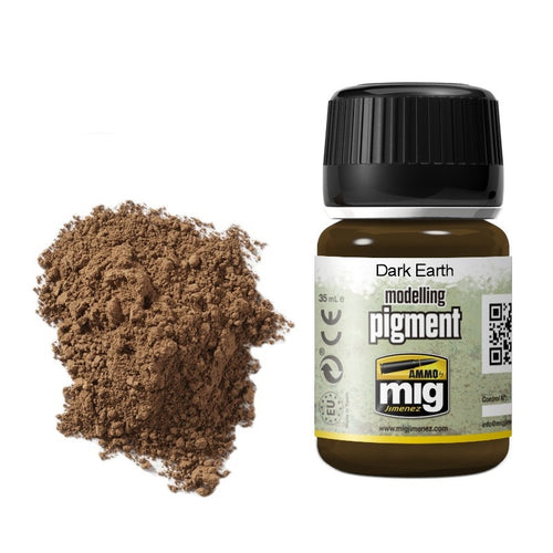 Ammo Mig Weathering Products Dark Earth Pigment