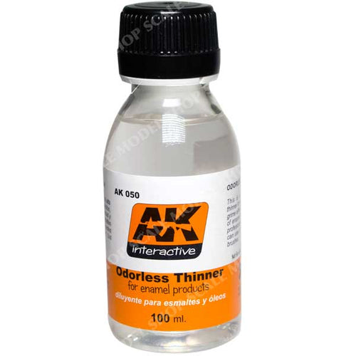 Thinners AK Interactive Odourless 100ml (Enamel Products only)