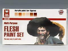 Andrea Color Flesh Paint Set